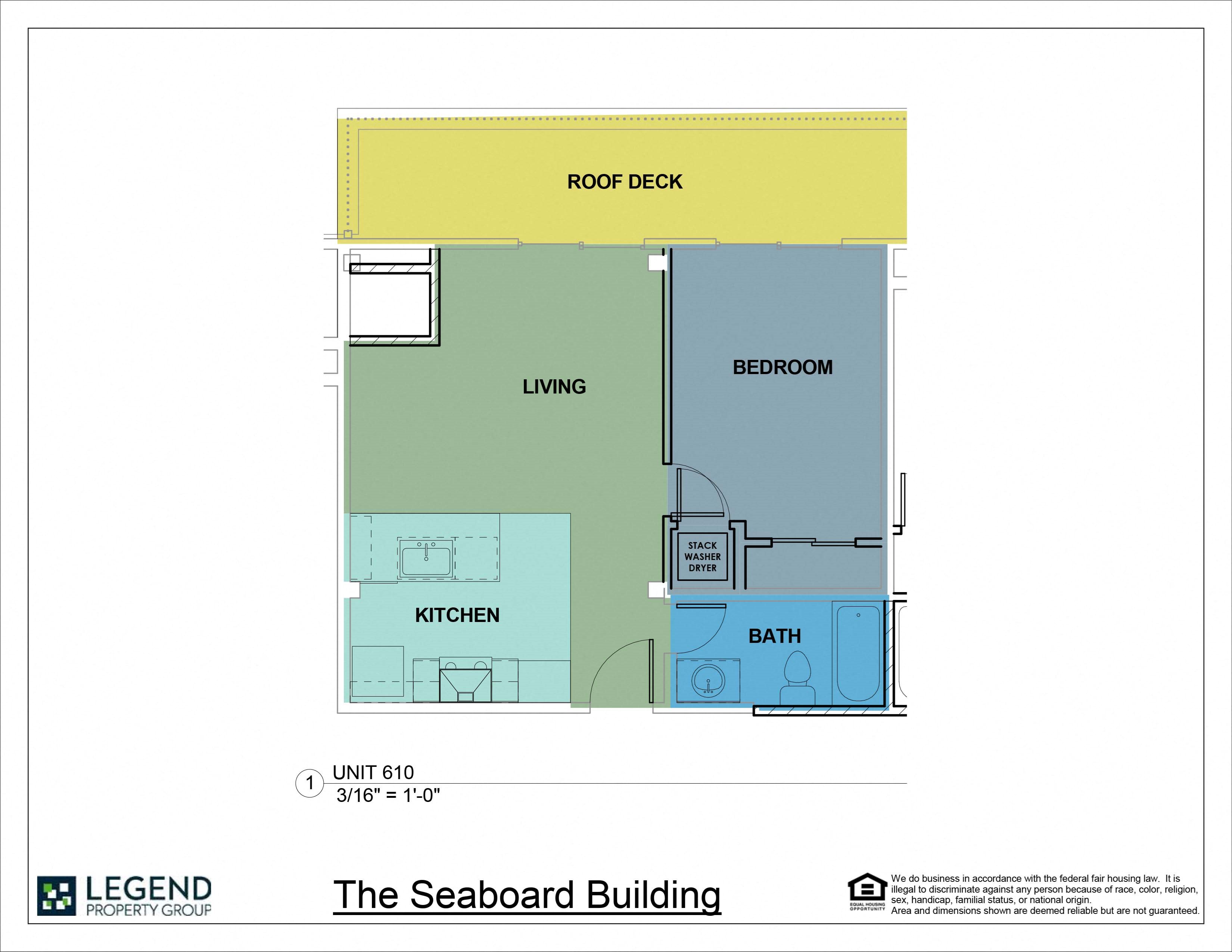 Floor Plans of The Seaboard Building in Portsmouth, VA